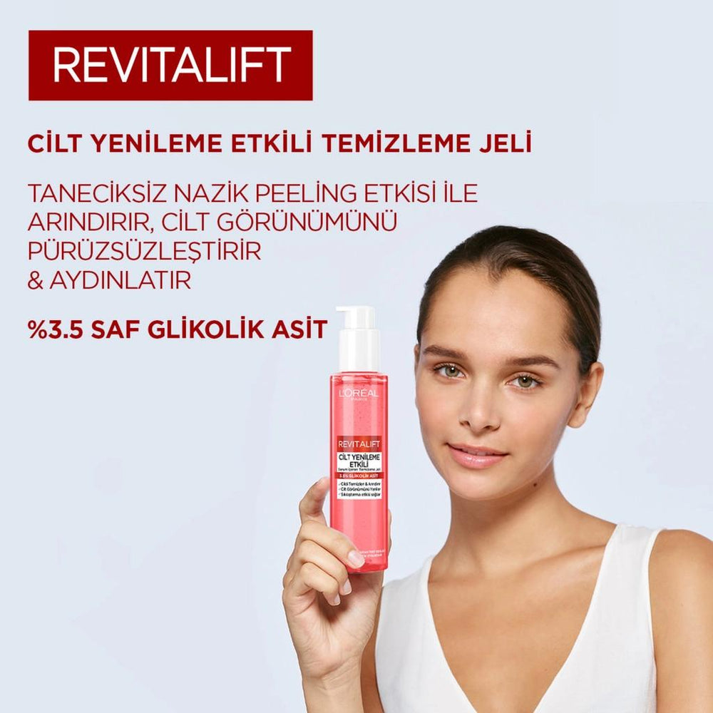 Loreal Paris Revitalift Cilt Yenileme Etkili Temizleme Jeli 150 ml ...