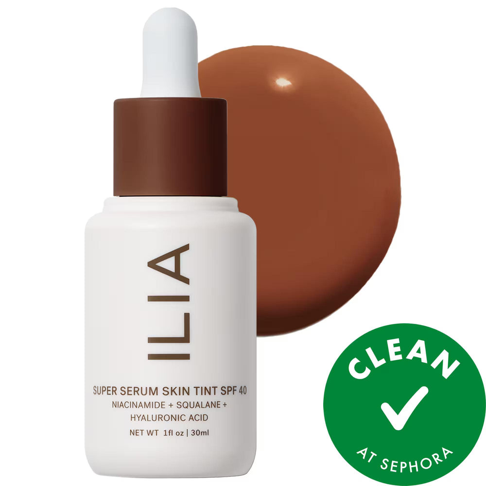 Super Serum Skin Tint SPF 40: Lightweight Dewy Foundation with Hyaluronic Acid & Niacinamide | Vegan & Cruelty-Free Skincare Super Serum Skin Tint SPF 40: Light Coverage, Radiant Skin tinted serum, skincare foundation, SPF 40 foundation, light coverage foundation, vegan foundation, cruelty-free foundation, hyaluronic acid foundation, niacinamide serum, dewy finish foundation, tinted moisturizer, makeup with SPF, vegan makeup, cruelty-free makeup, hyaluronic acid serum, niacinamide, squalane, sun protection,