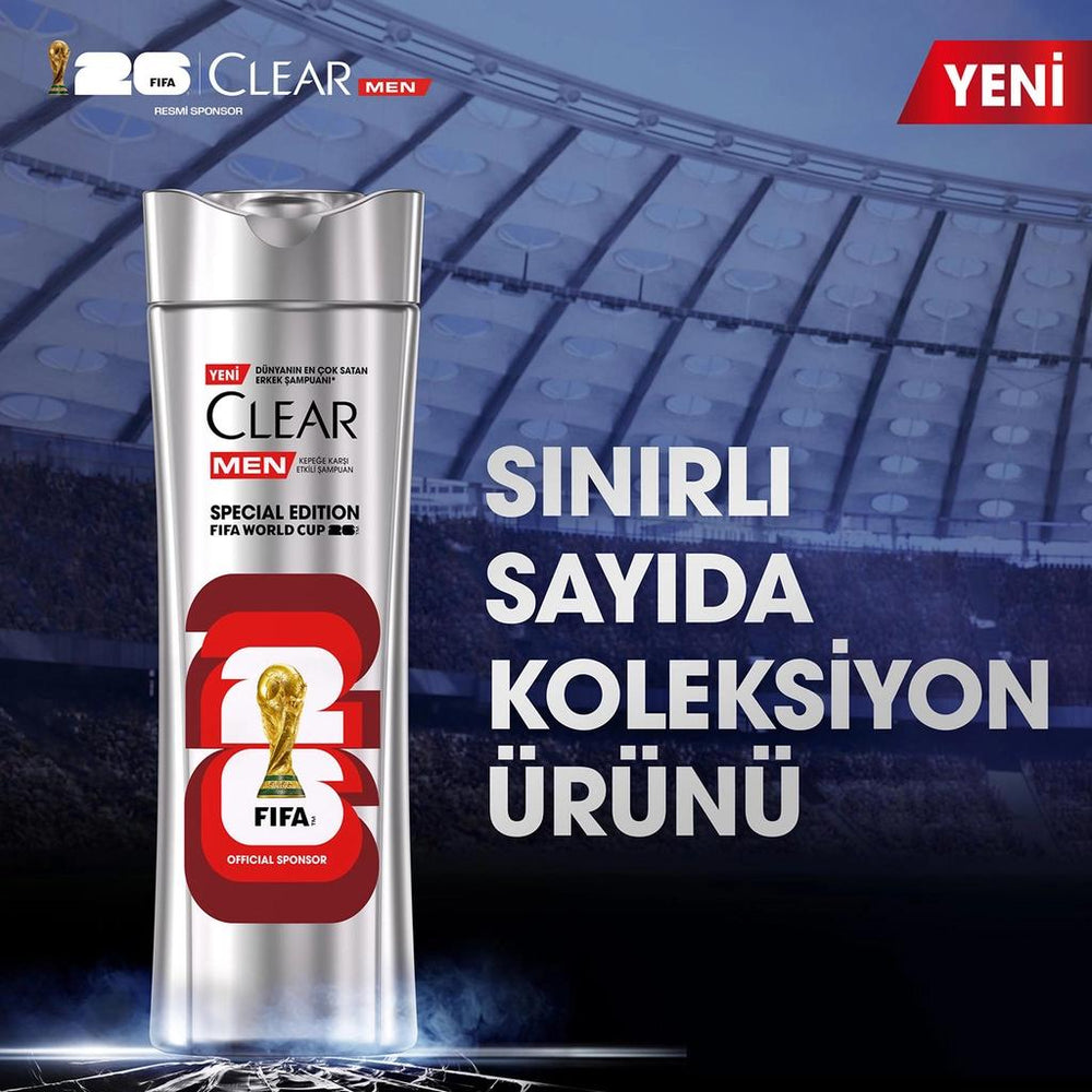 Clear Men FIFA World Cup Anti-Dandruff Shampoo 330 ml