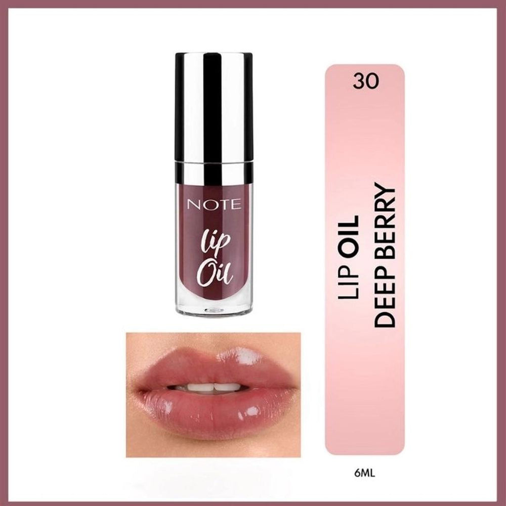 Note Cosmeceuticals Lip Oil in Deep Berry 6ml