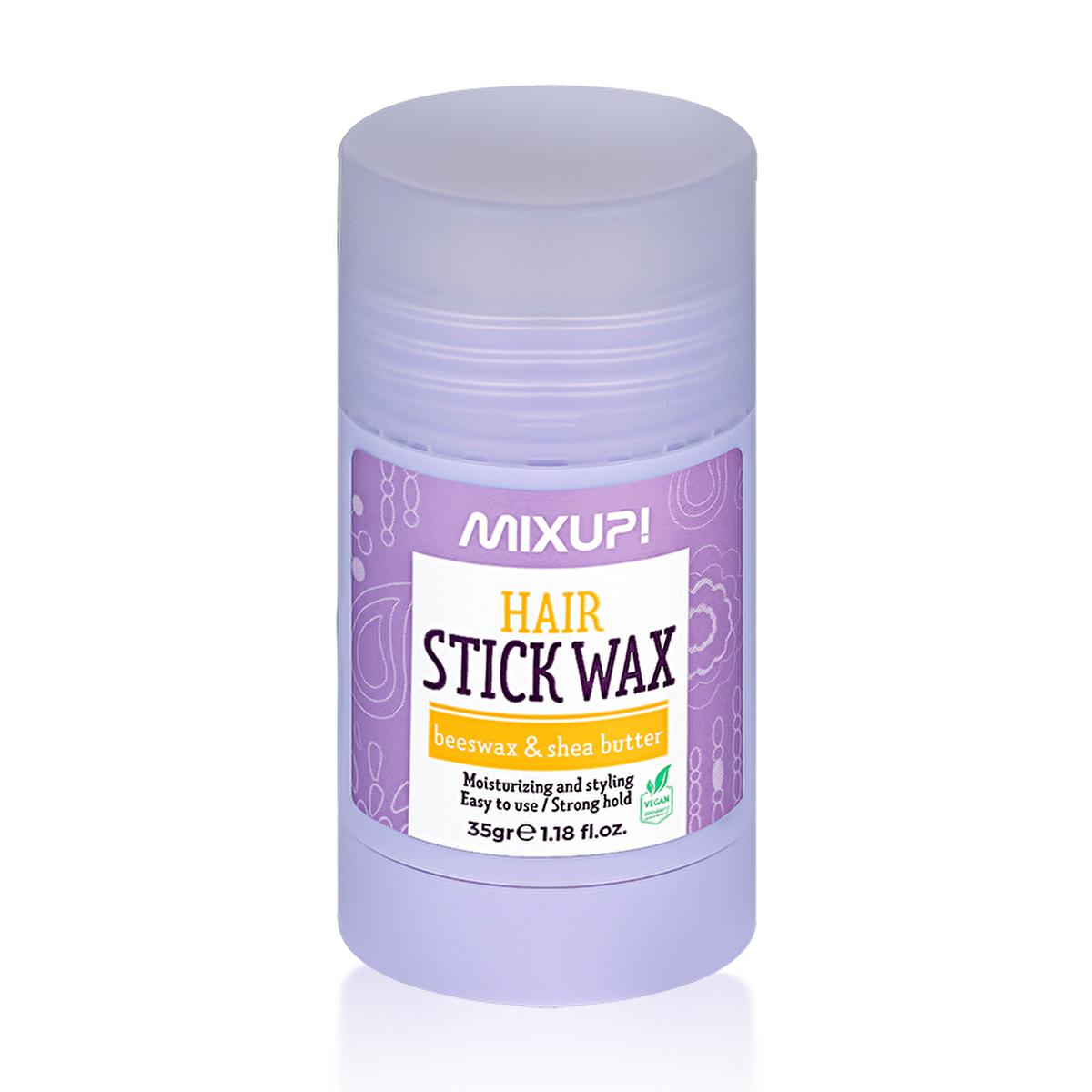 Mixup Hair Stick Wax 35g - Strong Hold, Texture & Definition for Dry or Damp Hair Mixup Hair Wax - Strong Hold Styling Hair Wax, Strong Hold Styling Product, Texture and Definition Hair Product, Residue-Free Hair Wax, Styling Wax for Dry or Damp Hair, Hair Styling Products, Men's Grooming, Hair Care, Styling Products, Hair Texture, Hair Definition
