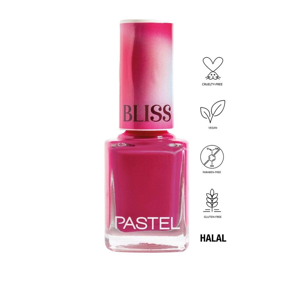 Pastel Nail Polish Shade 445 Glossy Long-Wear Color