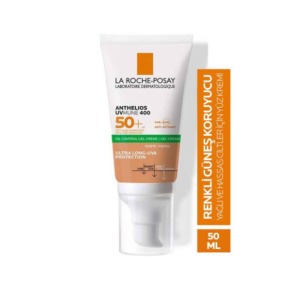 La Roche-Posay Tinted Sunscreen Gel-Cream SPF 50+ - Oil Control, Matte Finish for Sensitive Skin - image 5