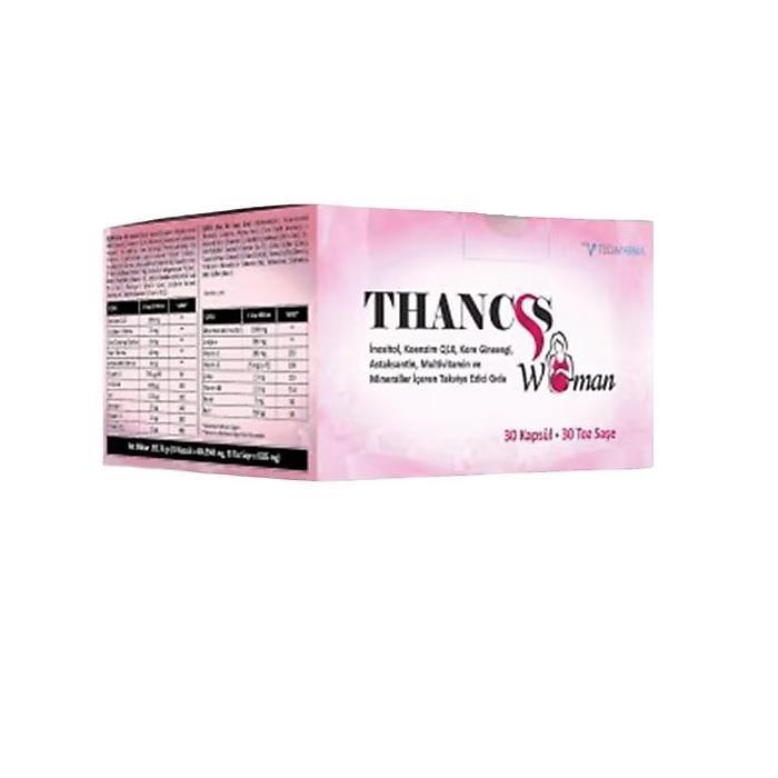 Thancss Women's Dietary Supplement - Vitamins, Minerals, Antioxidants for Overall Health & Wellness Thancss Woman Dietary Supplement for Women's Health Women's dietary supplement, Vitamins and minerals for women, Antioxidant supplement, Nutritional support for women's health, Dietary supplement with inositol and L-arginine, Health and wellness products, Women's health supplements, Vitamin and mineral supplements
