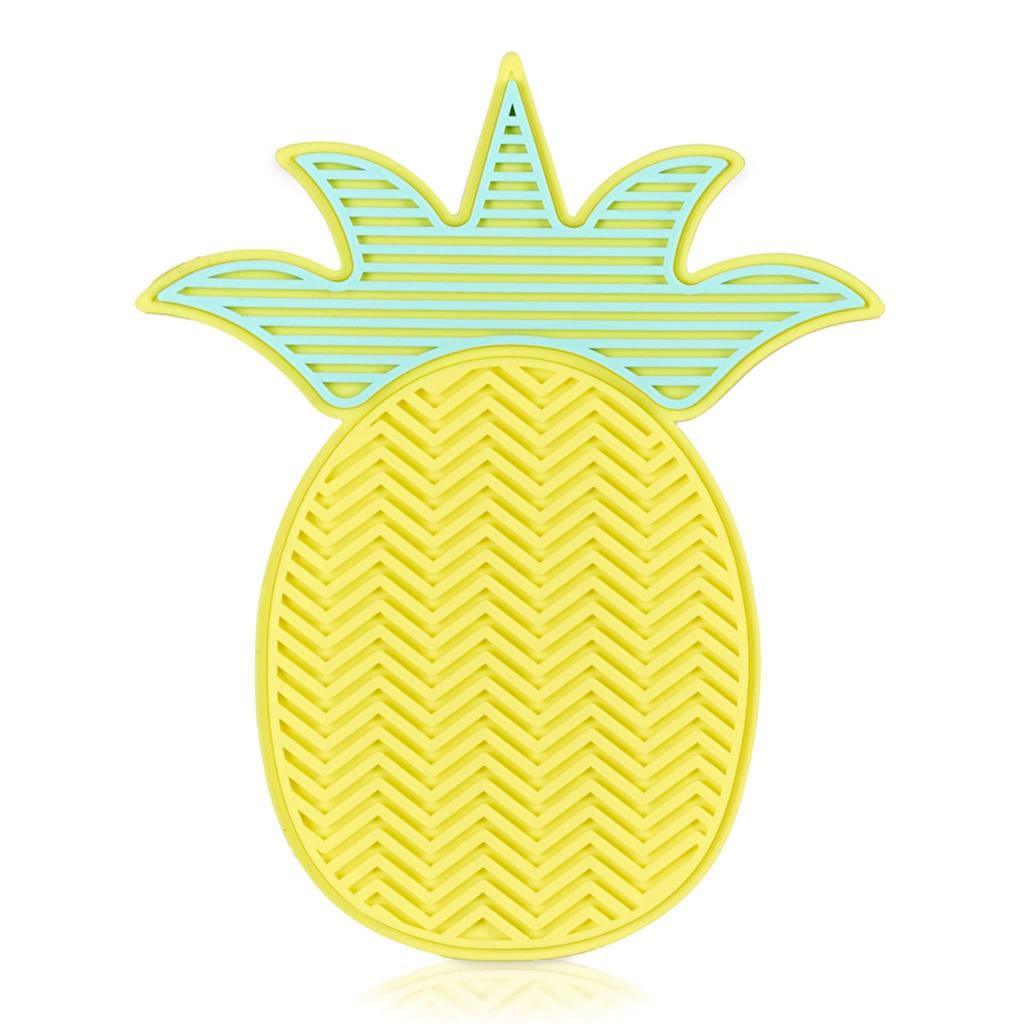 Eklips Pineapple Makeup Brush Cleaning Pad for Deep Cleansing