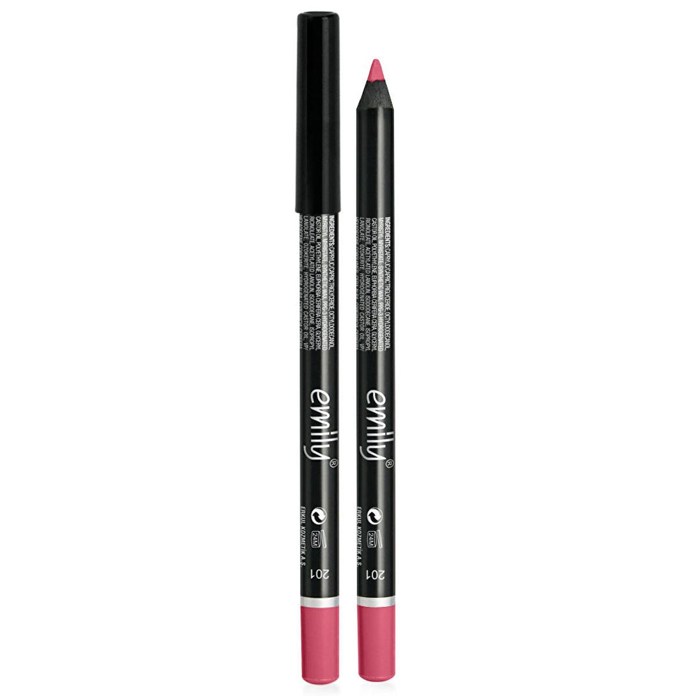 Emily Long Lasting Lip Pencil - Durable Lip Color with Precision Application - Lip Liner