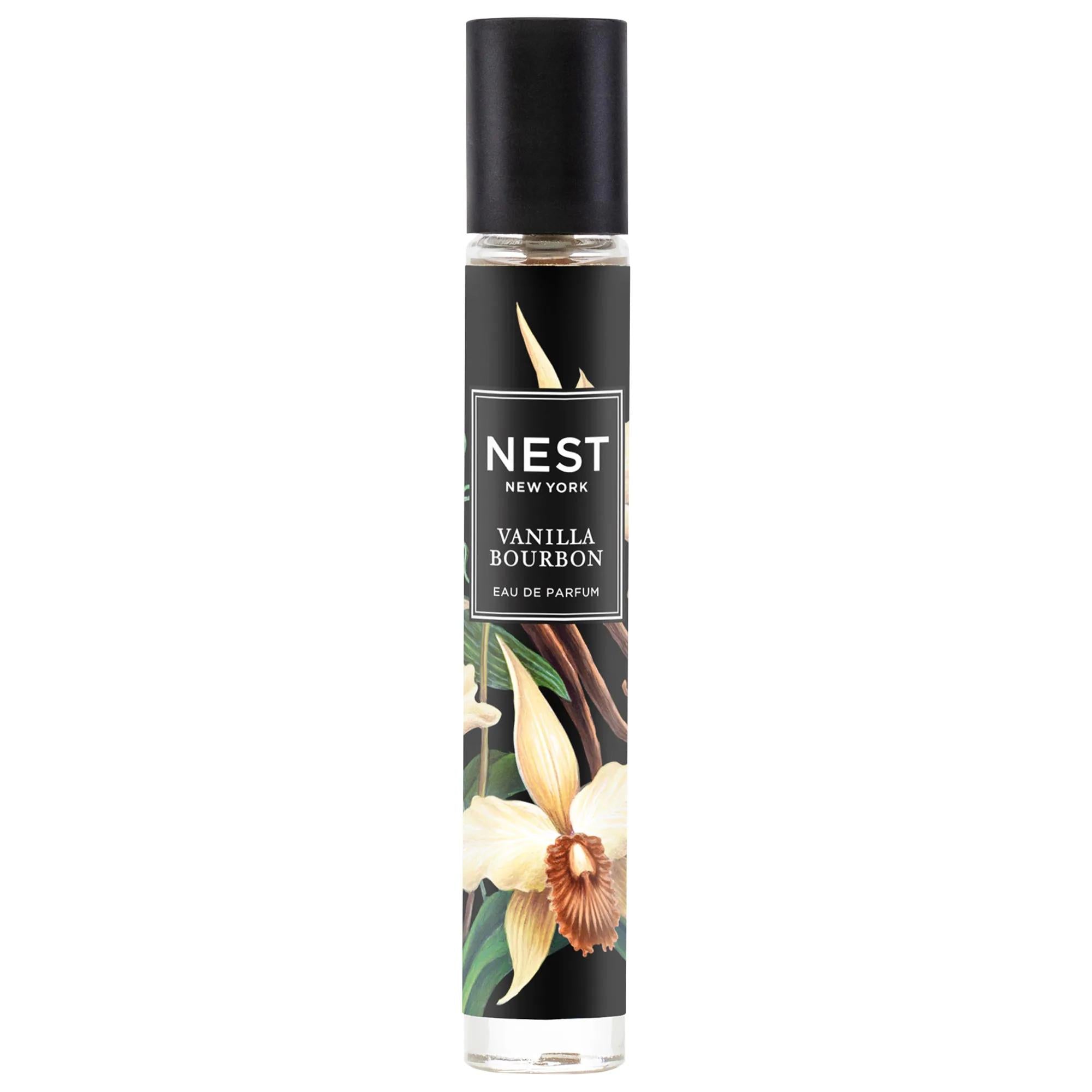 NEST New York Vanilla Bourbon Eau de Parfum Travel Spray - Warm &amp; Sweet Gourmand Fragrance for Women NEST New York Vanilla Bourbon Eau de Parfum - Luxury Women&#39;s Fragrance Vanilla Bourbon fragrance, Gourmand perfume, Travel spray perfume, Eau de parfum, Women&#39;s fragrance, Warm &amp; Sweet Gourmands, Sophisticated fragrance, Intimate fragrance, Long-lasting scent, Perfume for women, Luxury perfume, Travel size perfume, NEST New York products