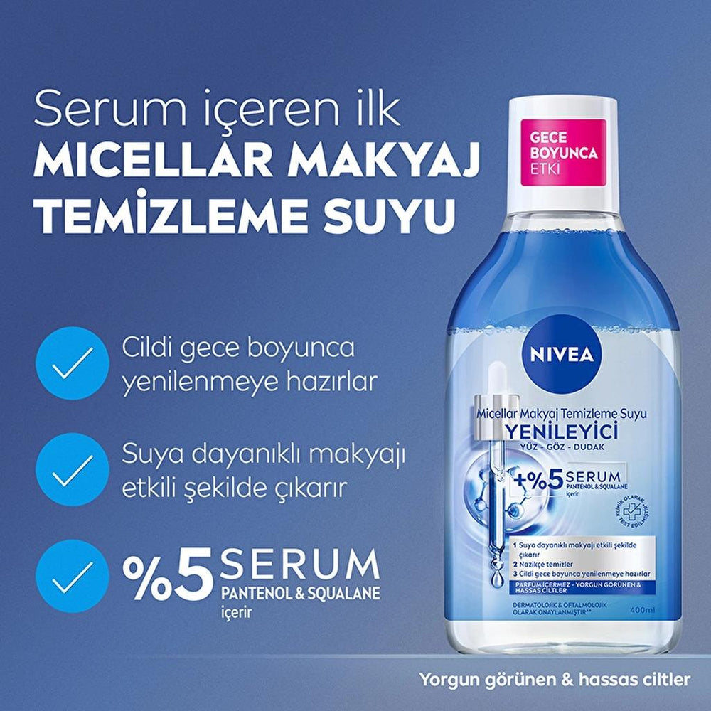 Nivea Regenerating Micellar Water with Serum 400 ml