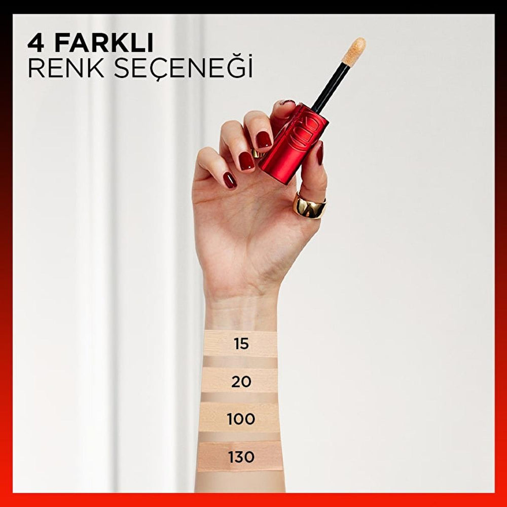 L'Oreal Paris Skin Ink 48H Long Lasting Full Coverage Liquid Foundation: Lightweight, Transfer-Resistant, Redness Concealing - Neutral Undertone L'Oreal Skin Ink: 48H Full Coverage Foundation - Lightweight long lasting foundation, full coverage foundation, transfer resistant foundation, lightweight foundation, redness concealing foundation, 48 hour foundation, skin ink foundation, Loreal foundation, foundation, liquid foundation, makeup, long-wear foundation, buildable coverage, breathable foundation, flawl