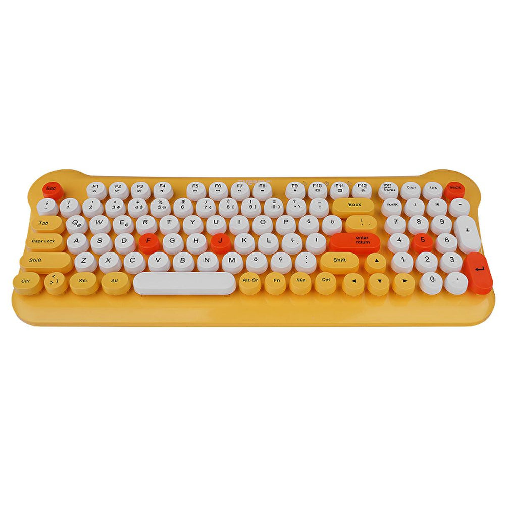 Everest Wireless Keyboard and Mouse Set - 2.4Ghz + Bluetooth, Compact Design, Multimedia Keys - view 4