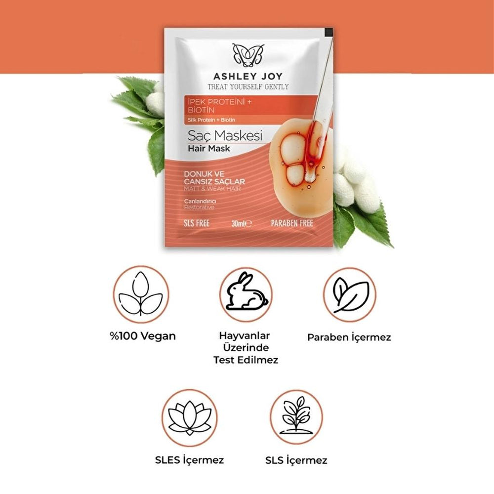Ashley Joy Revitalizing Hair Mask for Dry Hair 30 ml