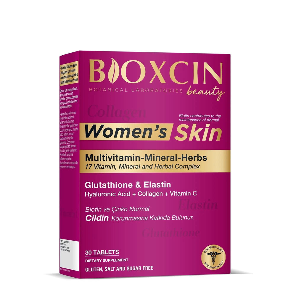 Bioxcin Beauty Women's: Advanced Skin, Hair & Nails Formula - Collagen, Hyaluronic Acid, & Biotin - Skin Care Dietary Supplement - image 2