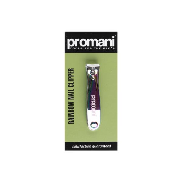 Promani PR-106 Rainbow Nail Clipper for Precision Trimming, 1 Count