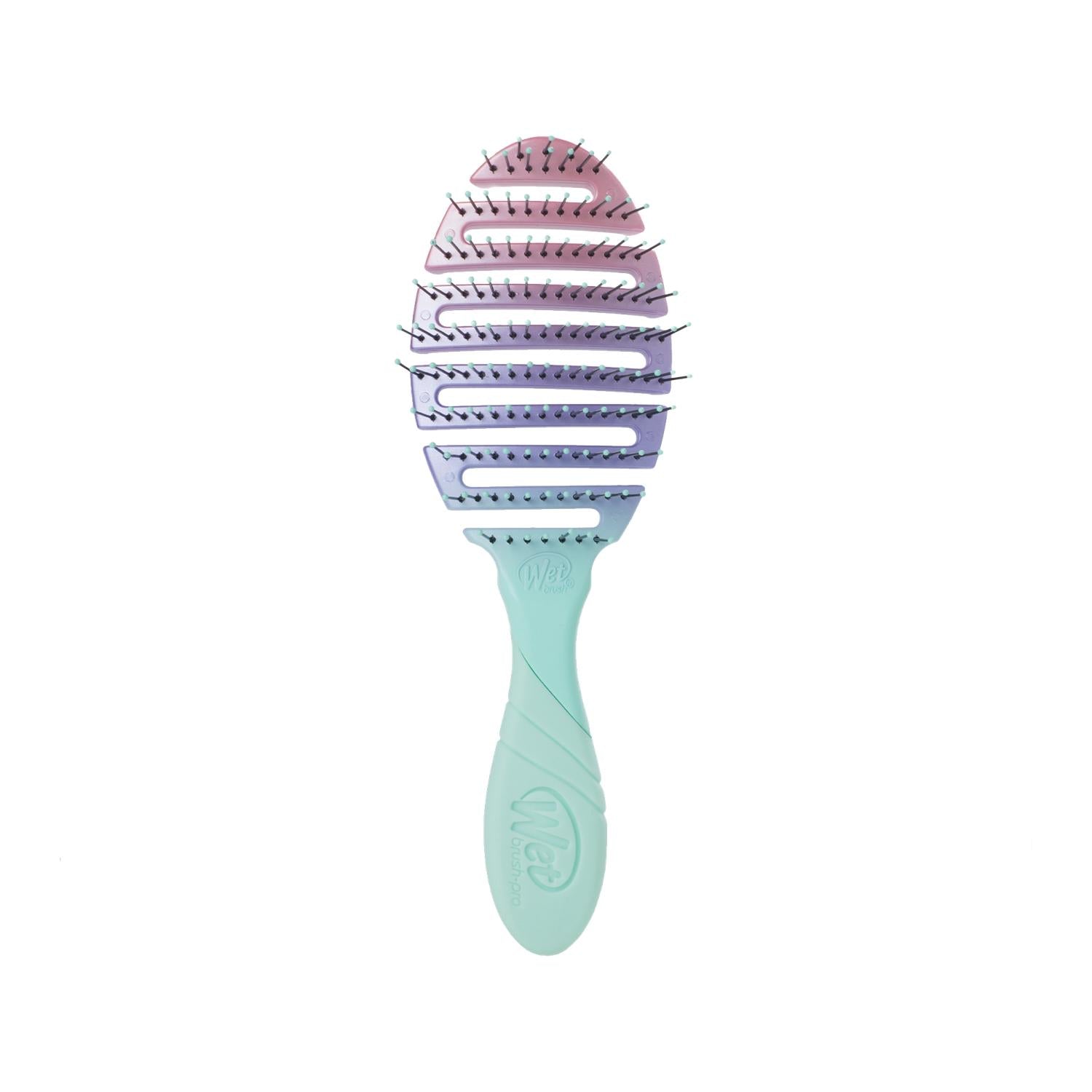 Wet Brush Pro Flex Dry Millennial Ombre Hair Brush for Detangling and Styling - Gentle, Stylish, and Effective for All Hair Types Wet Brush Pro Flex Dry Millennial Ombre Hair Brush hair brush, detangling brush, dry hair brush, Wet Brush Pro Flex, Millennial Ombre hair care, hair care, styling brush, gentle hair brush, curly hair brush, hair detangler, hair styling tools, beauty products, personal care