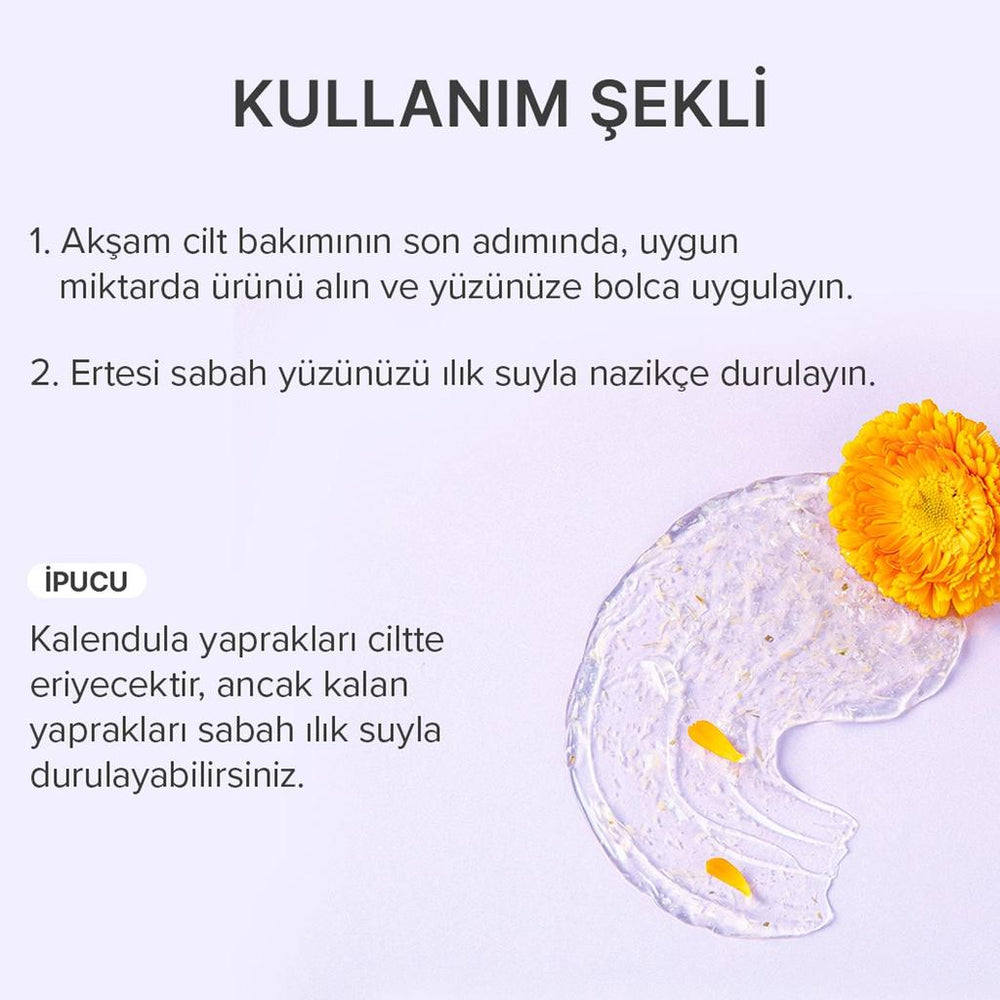 Mary & May Calendula & Peptide Sleeping Mask for Soothing 110g
