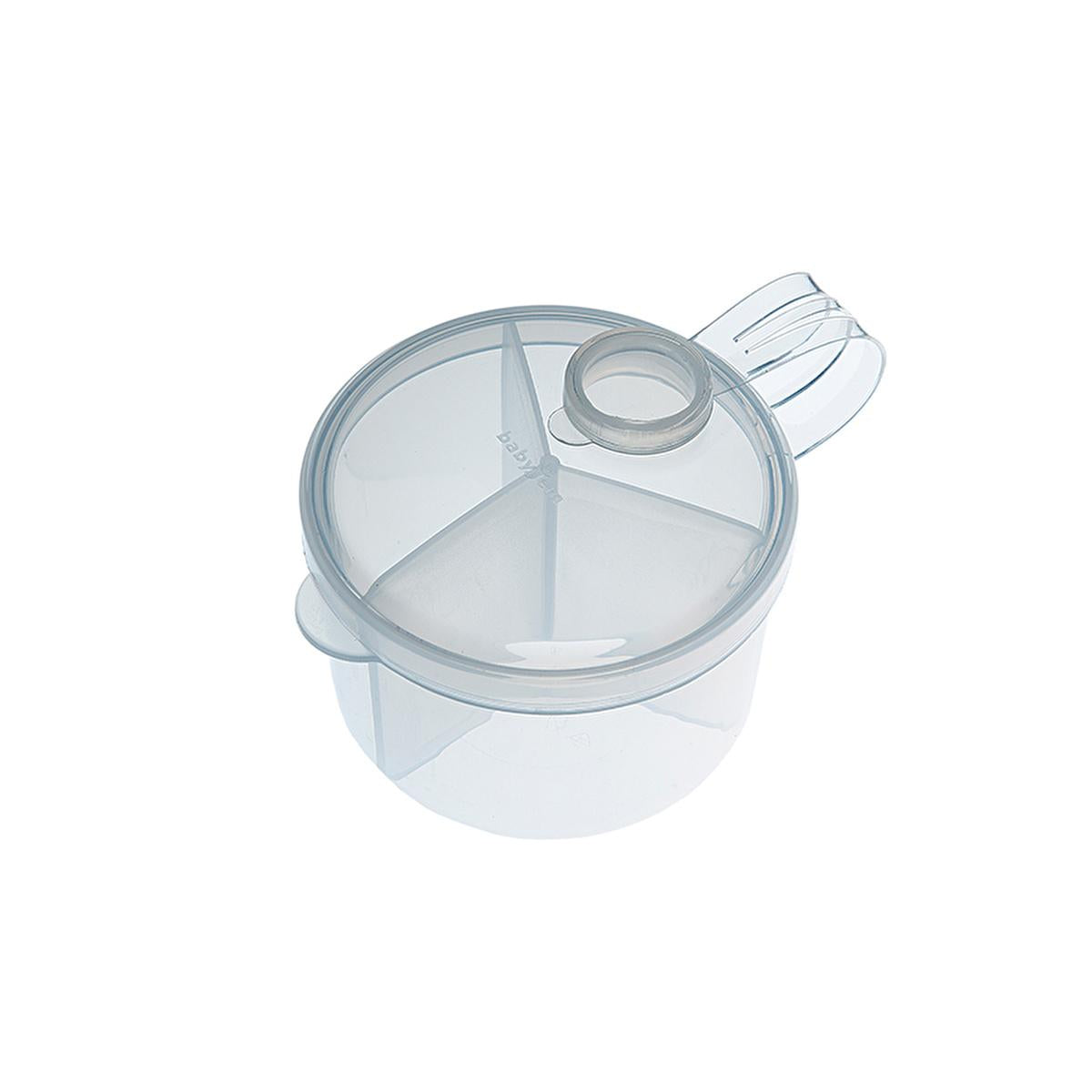 Babyjem Portable Baby Formula Container - 3 Compartment Travel-Friendly Storage for Baby Formula Powder Babyjem Formula Container - Portable & Hygienic baby formula container, portable baby formula storage, baby feeding accessories, travel baby formula container, sterilizable baby formula container, baby care products, parenting essentials, baby feeding solutions, on-the-go baby feeding, baby travel accessories