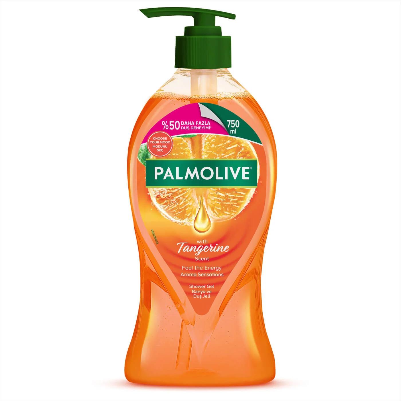 Palmolive Tangerine Shower Gel for Refreshing Cleansing 750ml