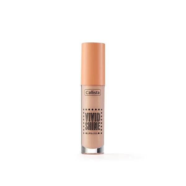 Callista Vivid Shine Lip Gloss - Nourishing & Long-Lasting Nude Lip Color with Shea & Argan Oil Callista Nourishing Lip Gloss - Long Lasting Nude Color lip gloss, nude lip color, moisturizing lip care, long-lasting lip gloss, natural lip care ingredients, Shea oil, Argan oil, nourishing lip gloss, everyday lip color, low maintenance lip care, healthy lip solutions, cosmetic lip gloss, beauty lip care