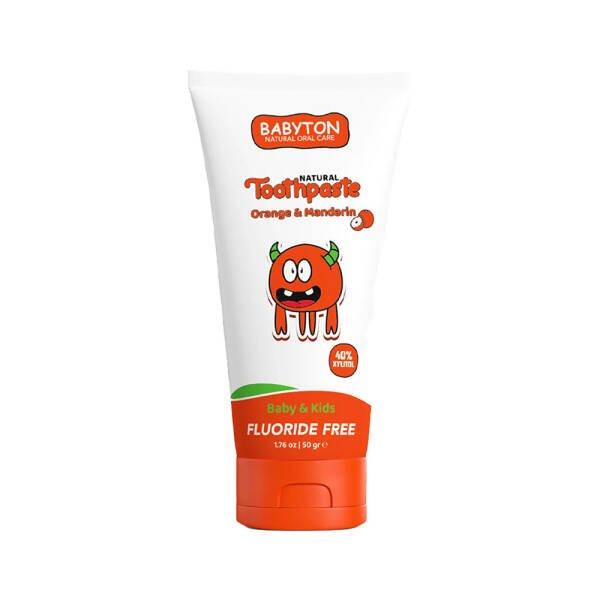 Babyton Orange & Mandarin Natural Kids Toothpaste 50g