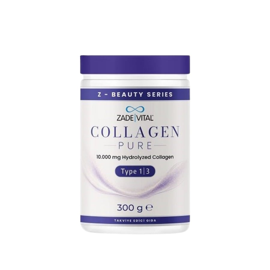 Zade Vital Collagen Pure Powder Type 1 and 3 Supplement 300g