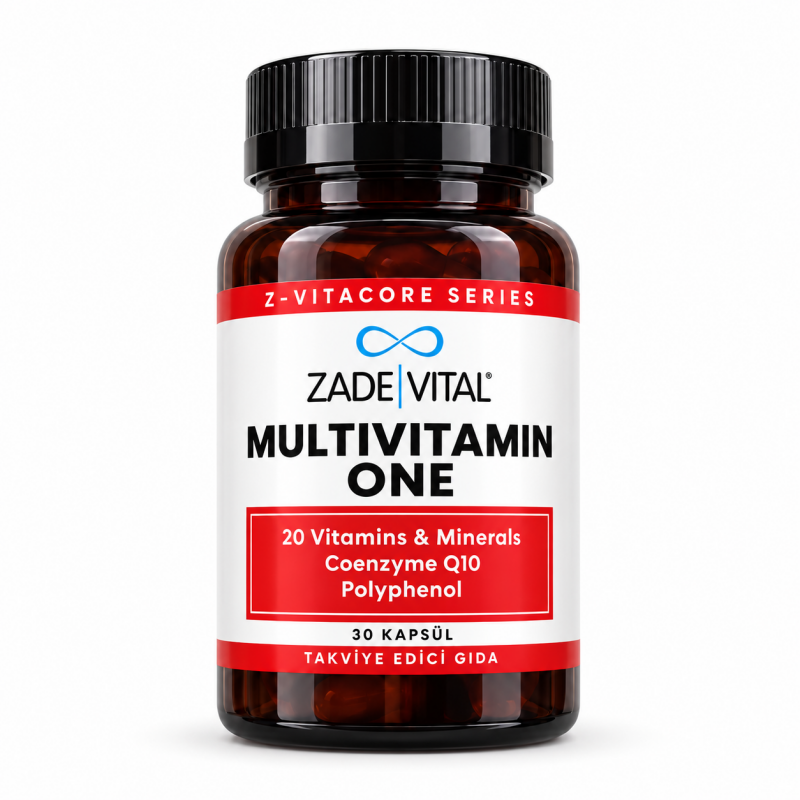 Zade Vital Multivitamin One Daily Support with CoQ10 30 Capsules
