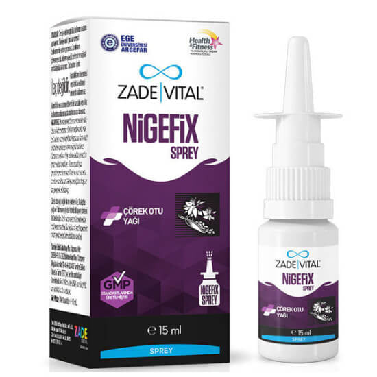Zade Vital Nigefix Spray Soothing Nasal Care 15ml