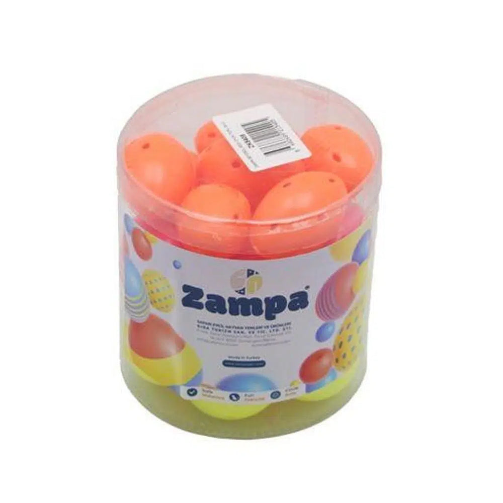 Zampa Baseball Themed Cat Toy Ball with Bell