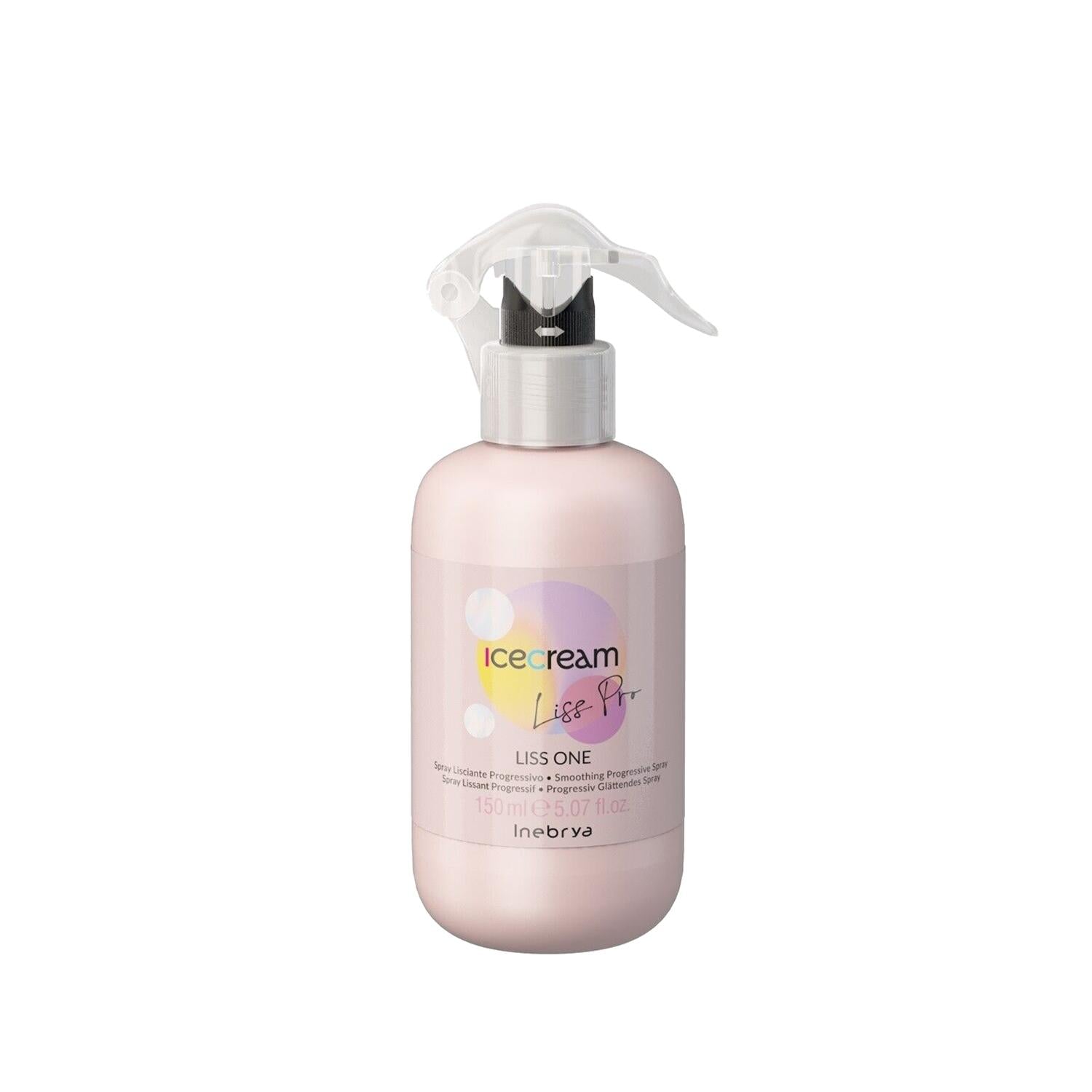 Inebrya Ice Cream Liss Pro Liss One Hair Smoothing Spray - 150ml, Frizz Control, Smooth & Manageable Hair Inebrya Hair Smoothing Spray for Frizz Control Hair smoothing spray, Ilebrya Ice Cream Liss Pro, Pürüzsüzleştirici Saç Spreyi, Hair care products, Smoothing hair spray, Frizz control, Smooth hair, Manageable hair, Hair styling products, Hair smoothing serum, Anti-frizz spray, Sleek hair, Healthy hair, Hair texture improvement