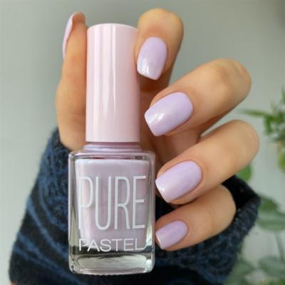 pastel pure oje 611 light pastel nail polish, close-up of pastel 611 nail polish brush, pastel pure nail polish bottle 611 Pastel Pure Oje - 611 | Light Pastel Nail Polish Pastel Pure Oje - 611 | Light Pastel Nail Polish pastel-oje, nail-polish, light-pastel, vegan-nail-polish, cruelty-free, women-nail-care, teenagers-beauty, healthy-nails, nail-care, ai-generated