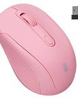 Everest Rose Gold Wireless Mouse SM-300 - 800/1200/1600 DPI Adjustable Sensitivity, 30M Range