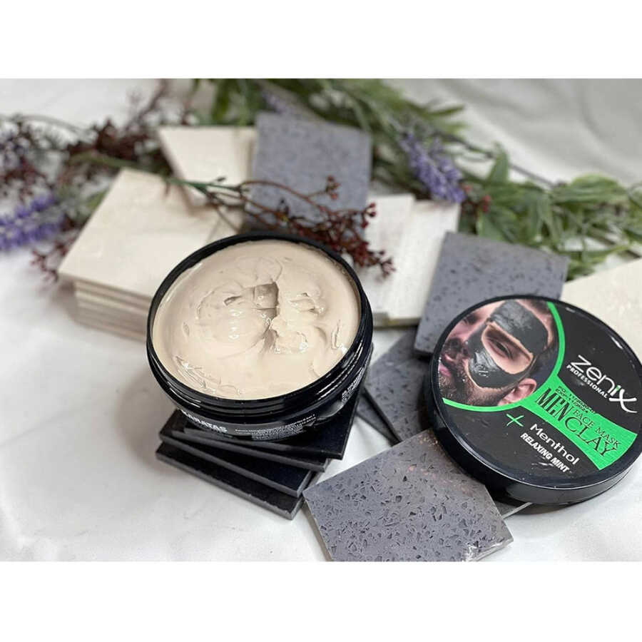 Zenix Menthol Clay Mask Refreshing Pore Cleanser 350g