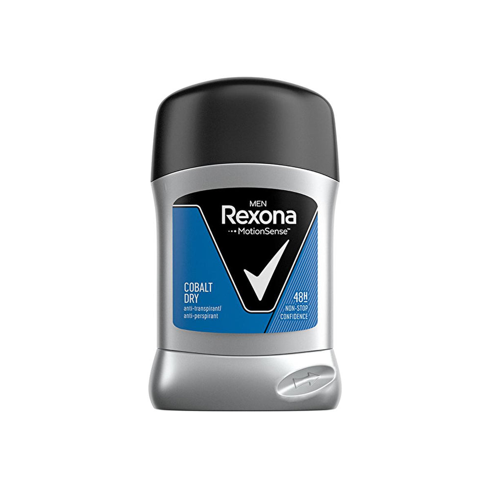 Rexona Men Cobalt Dry Antiperspirant Deodorant Stick - 48 Hour Protection, MotionSense Technology - view 6