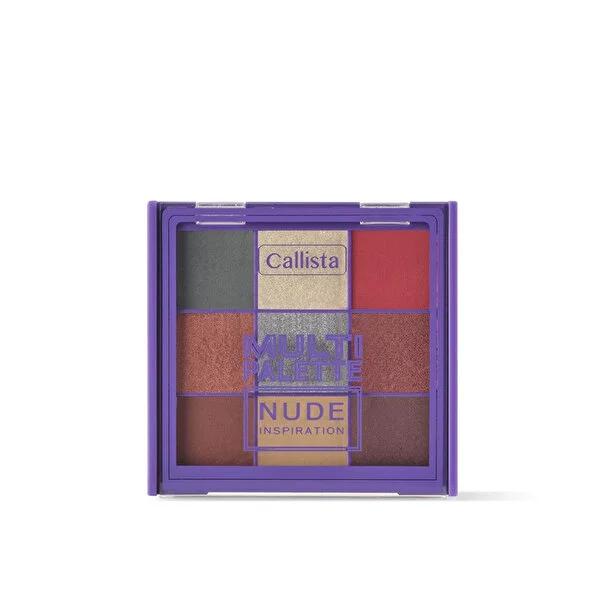 Callista 102 Nude Inspiration Eyeshadow Palette - 9 Shade Compact Makeup Palette for Long-Lasting Eye Makeup Callista 102 Nude Inspiration Eyeshadow Palette - 9 Shades eyeshadow palette, nude eyeshadow, makeup palette, compact eyeshadow, long-lasting eyeshadow, Callista, 102 Nude Inspiration, makeup essentials, eye makeup, cosmetics, beauty products, compact makeup, travel makeup, professional makeup, makeup for beginners, gift for makeup lovers