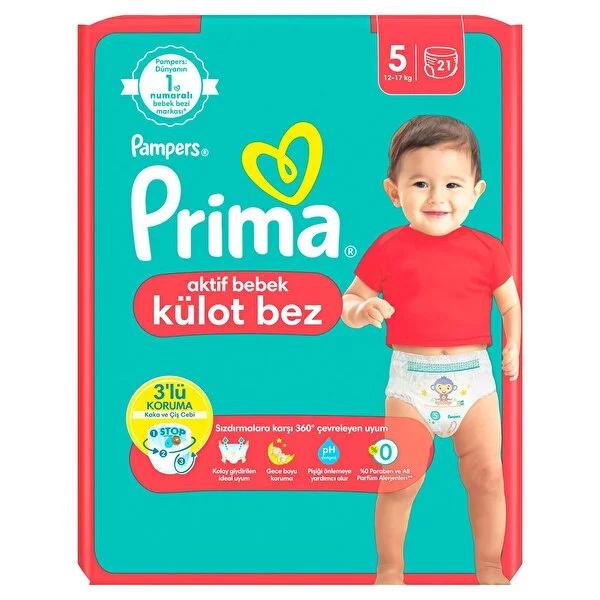 Prima Baby Diapers Pants Size 5 Junior 21 Count - Absorbent, Comfortable, and Easy to Change Prima Baby Diapers Pants Size 5 - Comfortable & Absorbent baby diapers, disposable diapers, diaper pants, comfortable diapers, absorbent diapers, Prima baby diapers, size 5 junior diapers, baby diapering solutions, comfortable baby diapers, baby care products