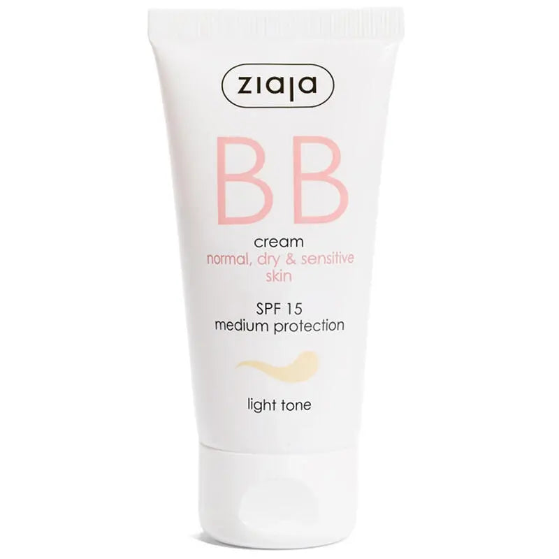 Ziaja BB Cream Light Hydrating Tinted Moisturizer SPF 15 50ml