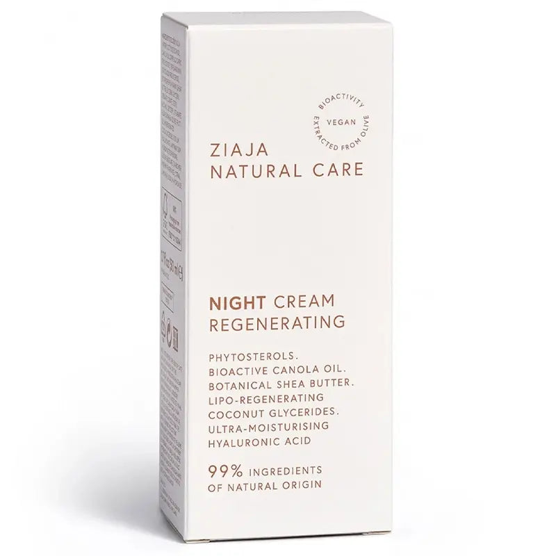 Ziaja Regenerating Night Cream Moisturizing Face Care 50ml