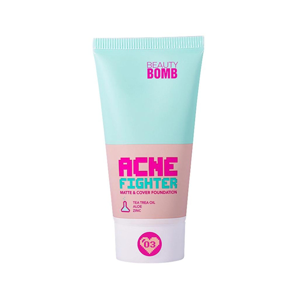 Beauty Bomb Matte & Cover Foundation Acne Fighter 03 25ml