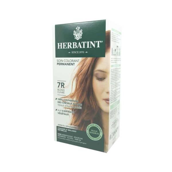 Herbatint Copper Blonde Herbal Hair Dye - Natural, Gentle Gray Hair Coverage with Aloe Vera - Ammonia & Paraben Free (7R Blond Cuivre) - image 3