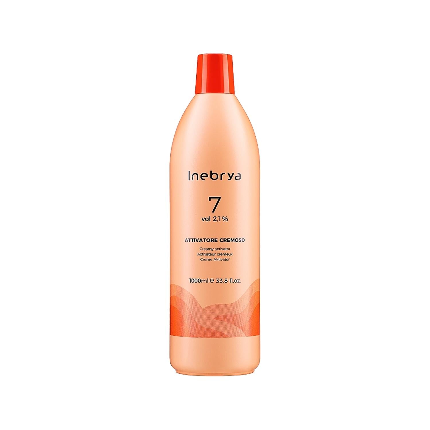 Inebrya 7 Volume Cream Oxidant Hair Dye Developer - 1000ml, Professional Hair Care for Sensitive Scalps Inebrya 7 Volume Cream Oxidant Hair Dye Developer hair dye developer, cream oxidant, 7 volume developer, Inebrya Color, professional hair care, hair coloring, sensitive scalp, damaged hair, bulk hair care products, moisturizing hair dye, professional salon products, at-home hair coloring