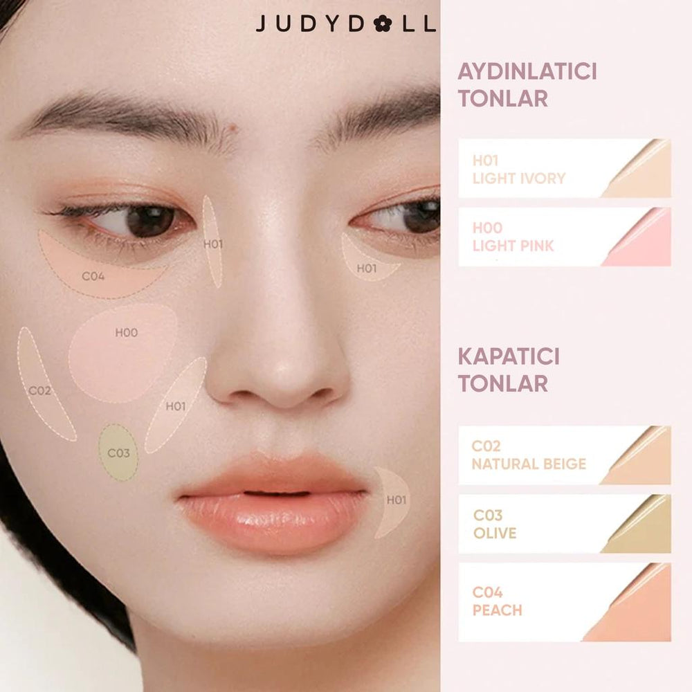 Judydoll Brightening Under Eye Concealer C02 Natural Beige 2.5g