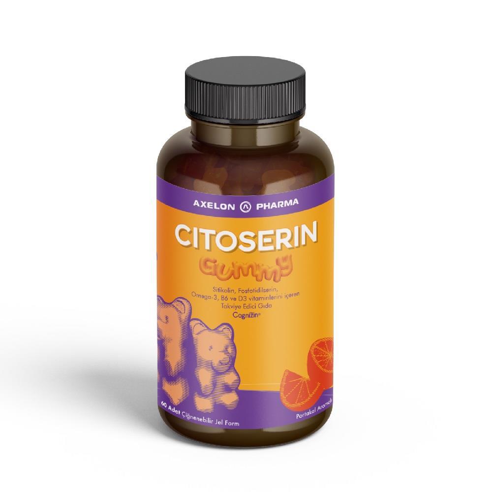 Citoserin Citicoline Gummy Cognitive Support Supplement 60 Count