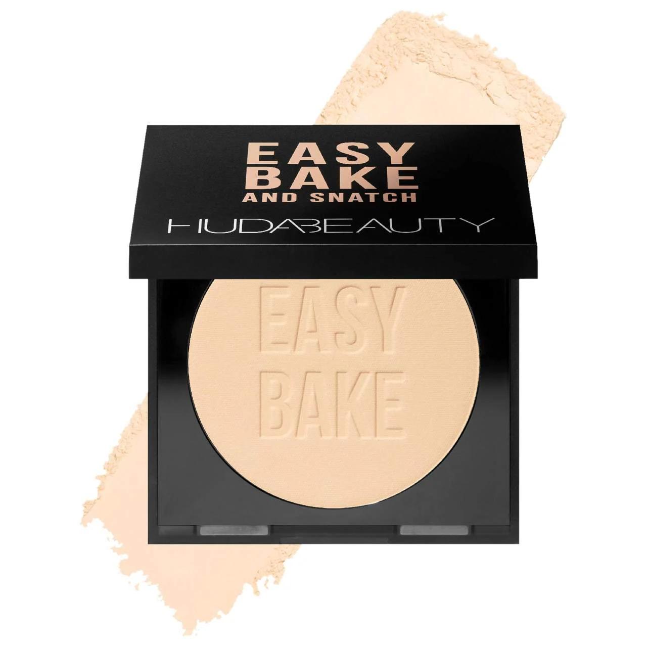 Easy Bake and Snatch Talc-Free Pressed Powder Makeup for Natural Finish - Hydrating, Brightening, and Setting Easy Bake & Snatch Talc-Free Pressed Powder - Hydrating & Natural Finish Talc-Free Pressed Powder, Hydrating Makeup, Natural Finish Makeup, Brightening Makeup, Setting Powder, Cruelty-Free Makeup, Paraben-Free Makeup, Sensitive Skin Makeup, Everyday Makeup, Natural Look Makeup, Makeup for Oily Skin, Makeup with Hyaluronic Acid, Avocado Derivative Makeup, Non-comedogenic Makeup, Fragrance-Free Makeup