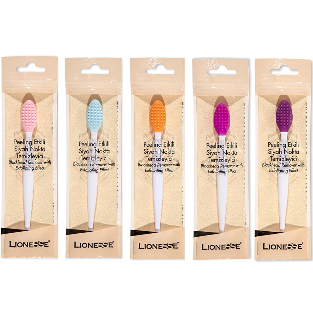 Lionesse Facial Cleansing Brush - Soft Silicone Blackhead Removal Tool for Acne Skincare Lionesse Facial Cleansing Brush for Acne &amp; Blackheads facial cleansing brush, blackhead removal tool, silicone facial brush, manual exfoliator, skincare tool for acne, acne management, blackhead removal, skincare routine, gentle exfoliation, sensitive skin, skincare device