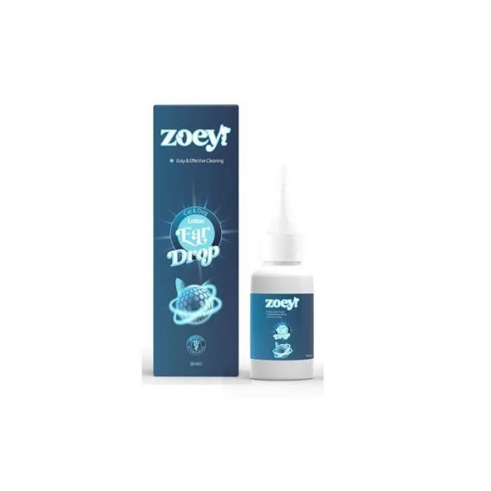 Zoey Ear Drop Pet Ear Cleanser for Dirt & Odor 50ml