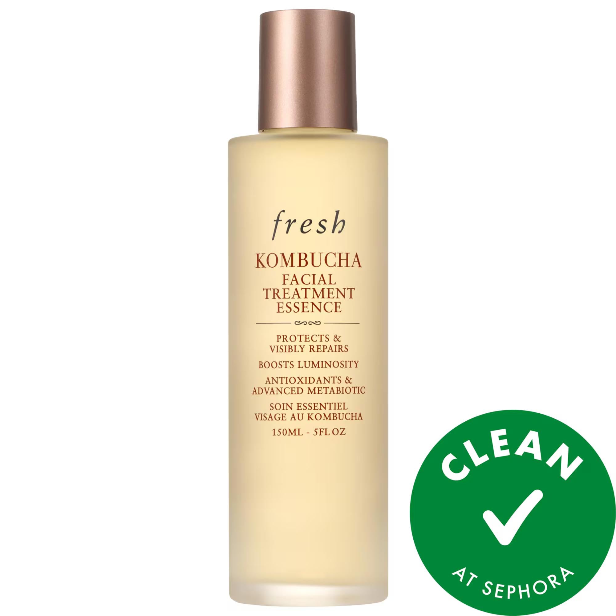 Drunk Elephant Kombucha Antioxidant Facial Treatment Essence - Boosts Luminosity & Hydration Drunk Elephant Kombucha Essence for Radiant Skin antioxidant facial essence, kombucha skincare, hyaluronic acid serum, skincare for dryness and dullness, facial treatment essence, Drunk Elephant, skincare, facial essence, antioxidant protection, hydration, luminosity, uneven texture, pollution protection, blue light protection, natural skincare, fermented skincare, clean skincare, Sephora Clean