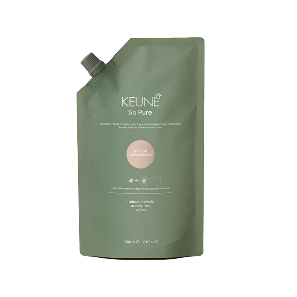 Keune So Pure Polish Shine-Enhancing Conditioner Refill 1000 ml