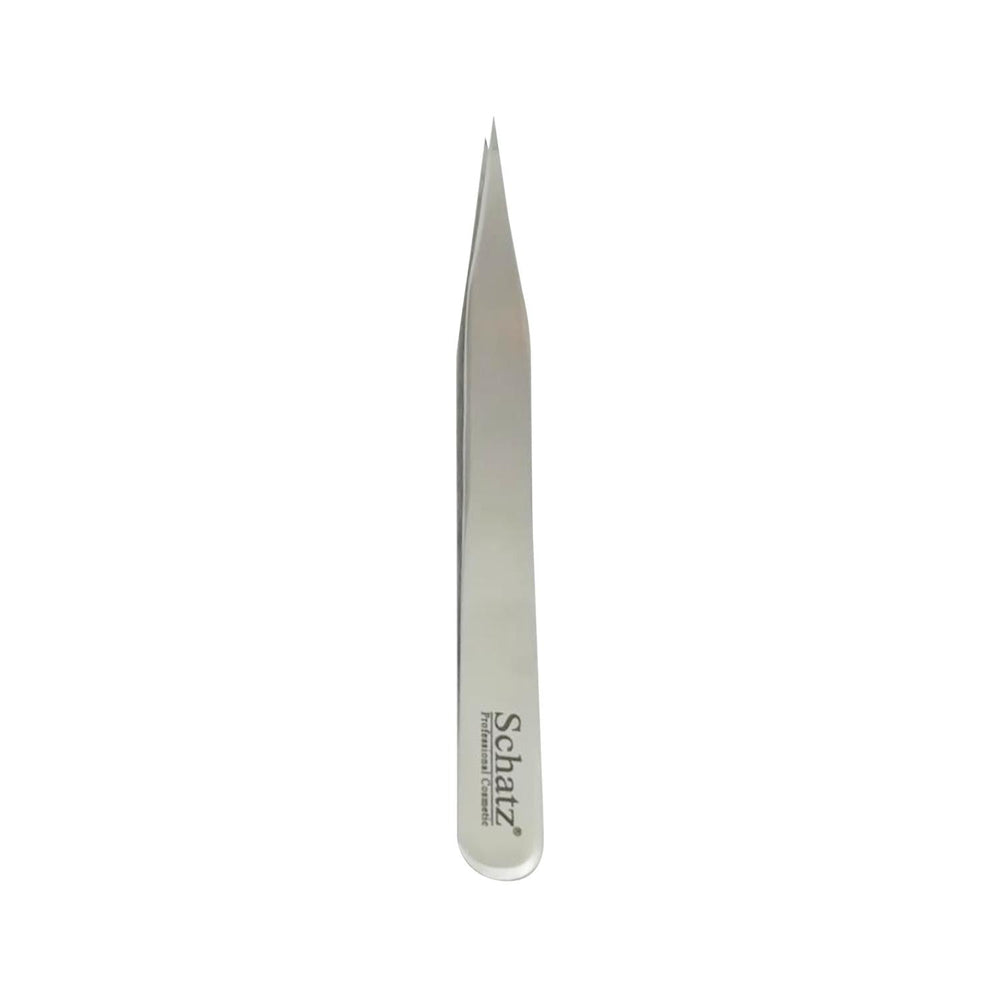 Schatz Professional Eyelash Tweezers No:4 - High-Quality Stainless Steel for Precise Application - image 3