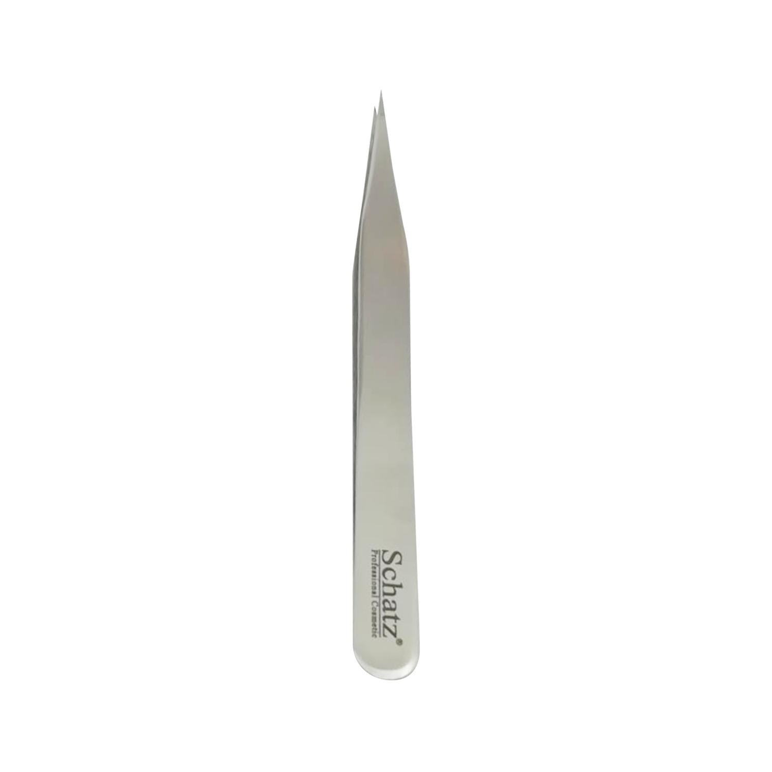 Schatz Professional Eyelash Tweezers No:4 - High-Quality Stainless Steel for Precise Application - image 3