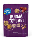 Genuss Plus Peanut Coated Peanut Filled Date Balls 100g