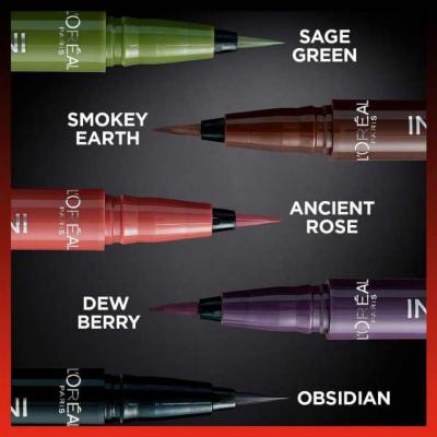 Loreal Paris Infaillible 36H Grip Micro Fine Eyeliner - 04 Dew Berry, Long Lasting & Waterproof Eyeliner with 0.1 mm Fine Tip Loreal Paris 36H Eyeliner - Long Lasting & Waterproof Loreal Paris Eyeliner, Waterproof Eyeliner, Long Lasting Eyeliner, Fine Tip Eyeliner, 36H Eyeliner, Infaillible 36H Grip Micro Fine Eyeliner, Cosmetics, Makeup, Eye Makeup, Durable Makeup, Precise Eyeliner, Water-Resistant Cosmetics, Beauty Products, Eye Liner, Liquid Eyeliner, High Precision Eyeliner